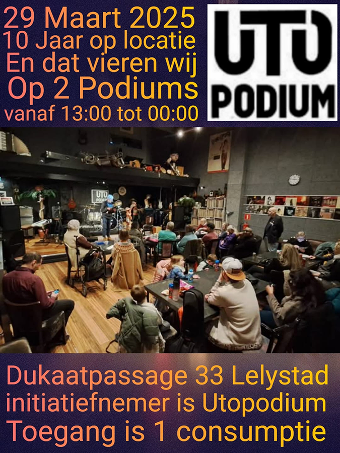 Utopodium - 10 jaar op locatie